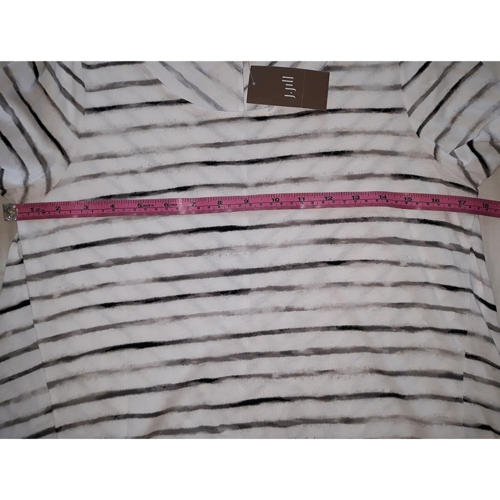 J.Jill | 🎉HP Watercolour Stripes Tunic - Picture 6 of 6